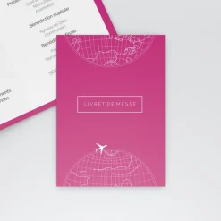 Livret De Messe Mariage^Planet cards Autour du monde