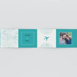 Boîte À Dragées Mariage^Planet cards Autour du monde