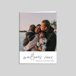 Carte De Vœux Famille | Carte De Vœux Photo^Planet cards Baies d'hiver