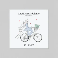 Créations En Collaboration | Faire-part Mariage Original^Planet cards Balade à Vélo