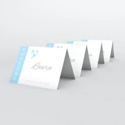 Marque-place Baptême^Planet cards Baptême Délicat