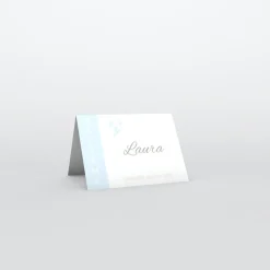 Marque-place Baptême^Planet cards Baptême Délicat