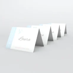 Marque-place Baptême^Planet cards Baptême Délicat