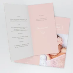 Menu Baptême^Planet cards Baptême Délicat