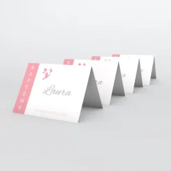 Marque-place Baptême^Planet cards Baptême Délicat