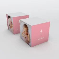 Boîte À Dragées Baptême^Planet cards Baptême Délicat