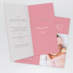 Menu Baptême^Planet cards Baptême Délicat