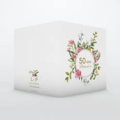 Carte Invitation Noces D'or | Carte Invitation Noces D'or^Planet cards Belle Couronne Nature