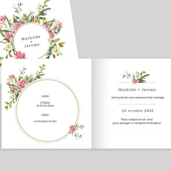 Faire-part Mariage Champêtre | Gamme Complète^Planet cards Belle Nature