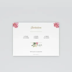 Carte D'invitation Mariage^Planet cards Belle Nature