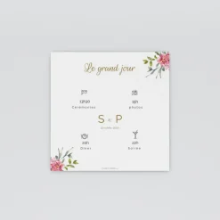 Programme De Mariage^Planet cards Belle Nature