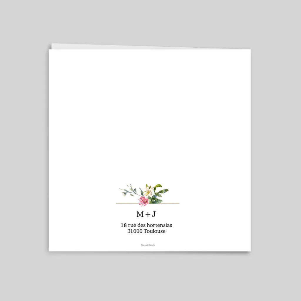Faire-part Mariage Champêtre | Gamme Complète^Planet cards Belle Nature