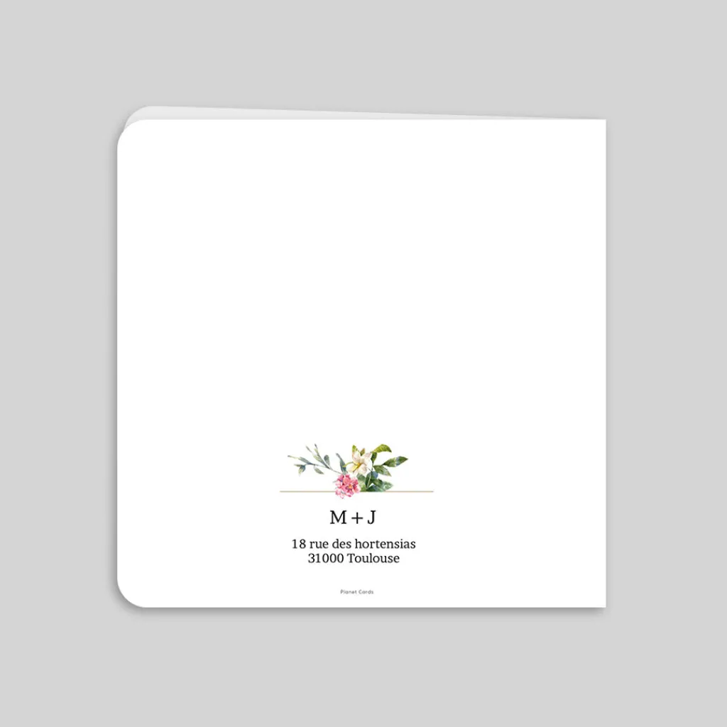 Faire-part Mariage Champêtre | Gamme Complète^Planet cards Belle Nature