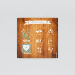 Programme De Mariage^Planet cards Bocal Fleuri