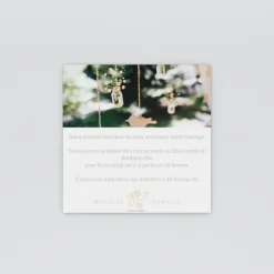 Carte D'invitation Mariage^Planet cards Bohème Vintage
