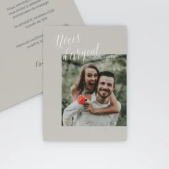 Carte Invitation Noces D'argent | Carte Invitation Noces D'argent^Planet cards Bonheur Et Amour