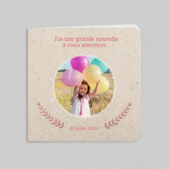 Faire-part Mariage Champêtre^Planet cards Bonne Nouvelle