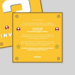 Carte Invitation Anniversaire Enfant Garçon^Planet cards Boîte Mystère