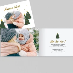 Carte De Noël Photo^Planet cards Boule à neige