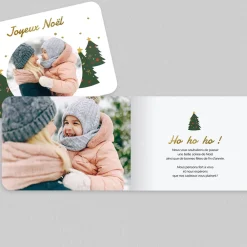Carte De Noël Photo^Planet cards Boule à neige