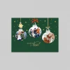 Carte De Noël Originale | Carte De Noël Photo^Planet cards Boules de Noël suspendues