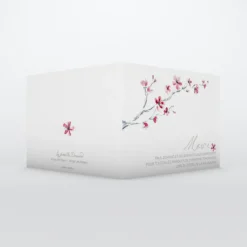 Carte Remerciement Décès^Planet cards Branche cerisier aquarelle