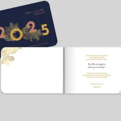Carte De Vœux Entreprise Nature^Planet cards Branches de Sapins