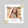 Faire-part Communion^Planet cards Branches et Colombes Fille