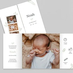 Faire-part Naissance Garçon^Planet cards Brin d'Amour