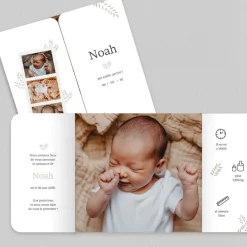 Faire-part Naissance Garçon^Planet cards Brin d'Amour