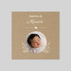 Faire-part Baptême Original | Gamme Complète^Planet cards Brin D'herbe