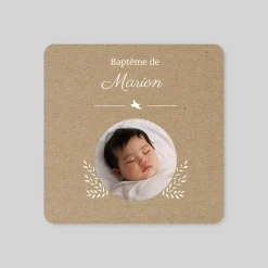 Faire-part Baptême Original | Gamme Complète^Planet cards Brin D'herbe