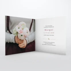 Faire-part Communion^Planet cards Brin d'Herbe et Colombe