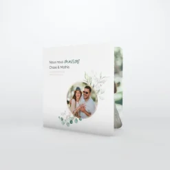 Faire-part Mariage Champêtre^Planet cards Cadre d’Eucalyptus