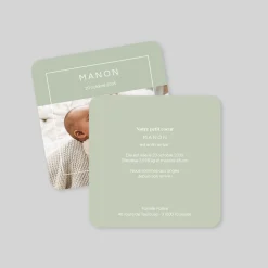 Faire-part Naissance Fille | Faire-part Naissance Garçon^Planet cards Cadre Minimaliste