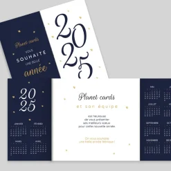 Carte De Vœux Entreprise Calendrier^Planet cards Calendrier Féérique