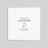 Carte 100% Personnalisable | Carte 100% Personnalisable^Planet cards Carré Plié 14 x 14 cm