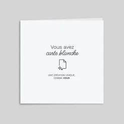 Carte 100% Personnalisable | Carte 100% Personnalisable^Planet cards Carré Plié 14 x 14 cm