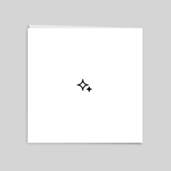 Carte 100% Personnalisable | Carte 100% Personnalisable^Planet cards Carré Plié 14 x 14 cm
