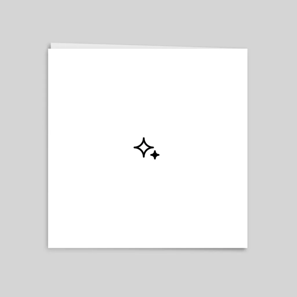Carte 100% Personnalisable | Carte 100% Personnalisable^Planet cards Carré Plié 14 x 14 cm