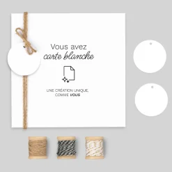 Carte 100% Personnalisable | Carte 100% Personnalisable^Planet cards Carré Plié Premium 14 x 14 cm