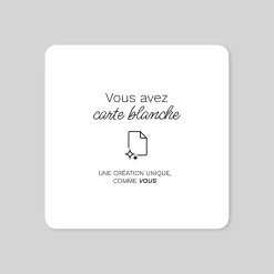 Carte 100% Personnalisable | Carte 100% Personnalisable^Planet cards Carré Recto magnétique 14 x 14 cm