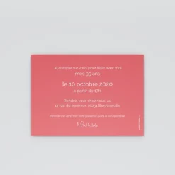 Carte Invitation Anniversaire Adulte Moderne | Carte Invitation Anniversaire Adulte Originale^Planet cards Cassette audio