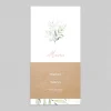 Menu De Mariage^Planet cards Cercle Bois et Eucalyptus Rose