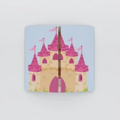 Carte Invitation Anniversaire Enfant Fille^Planet cards Château rose