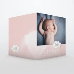 Faire-part Naissance Garçon^Planet cards Chut je rêve