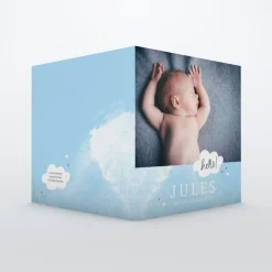 Faire-part Naissance Garçon^Planet cards Chut je rêve