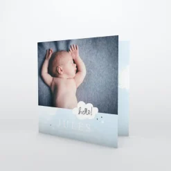 Faire-part Naissance Garçon^Planet cards Chut je rêve