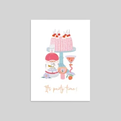 Carte Invitation Anniversaire Adulte Moderne^Planet cards Cocktail Party