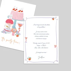 Carte Invitation Anniversaire Adulte Moderne^Planet cards Cocktail Party